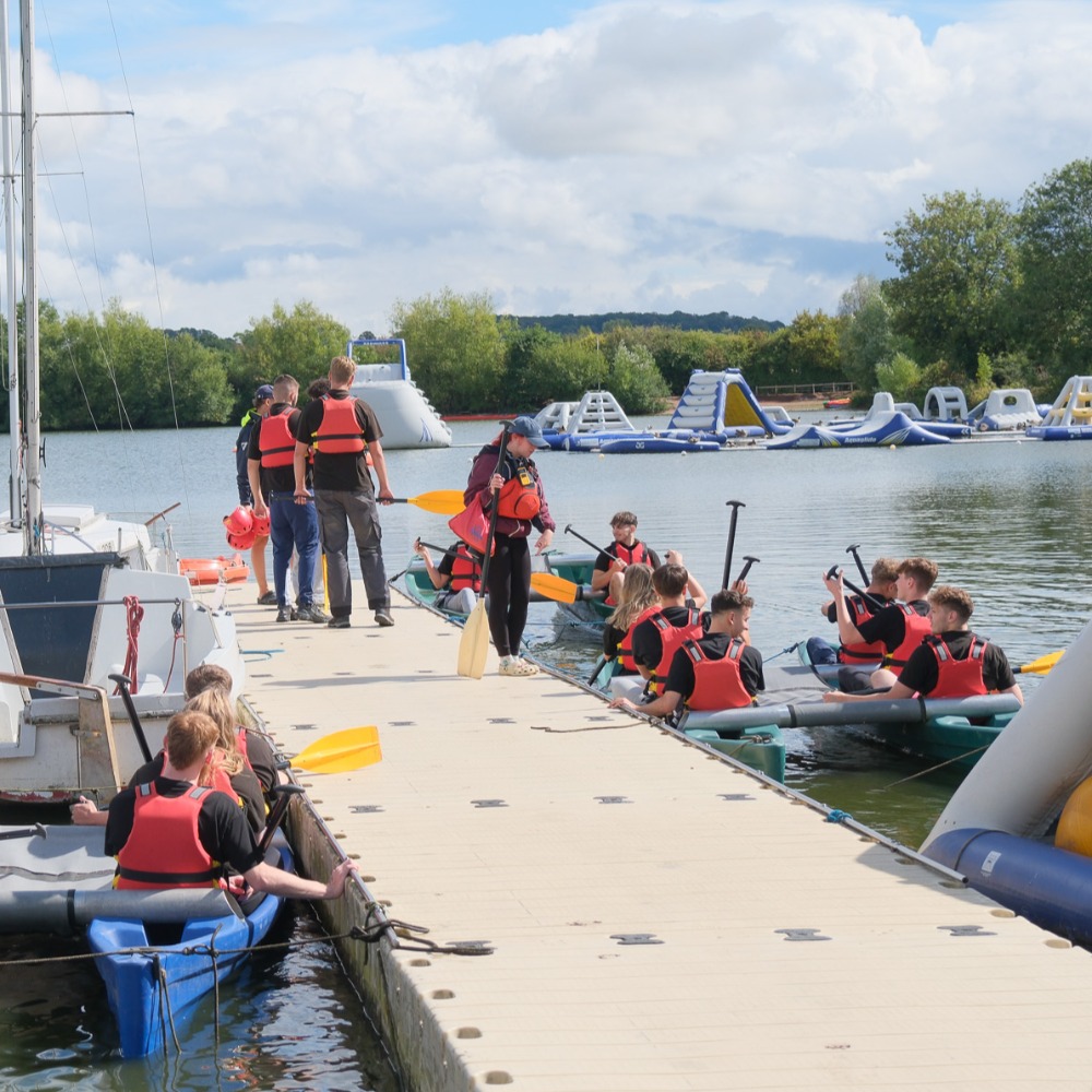 Ricoh UK Products Ltd Apprentices Kick Off with Team-Building Induction at Aztec Adventure