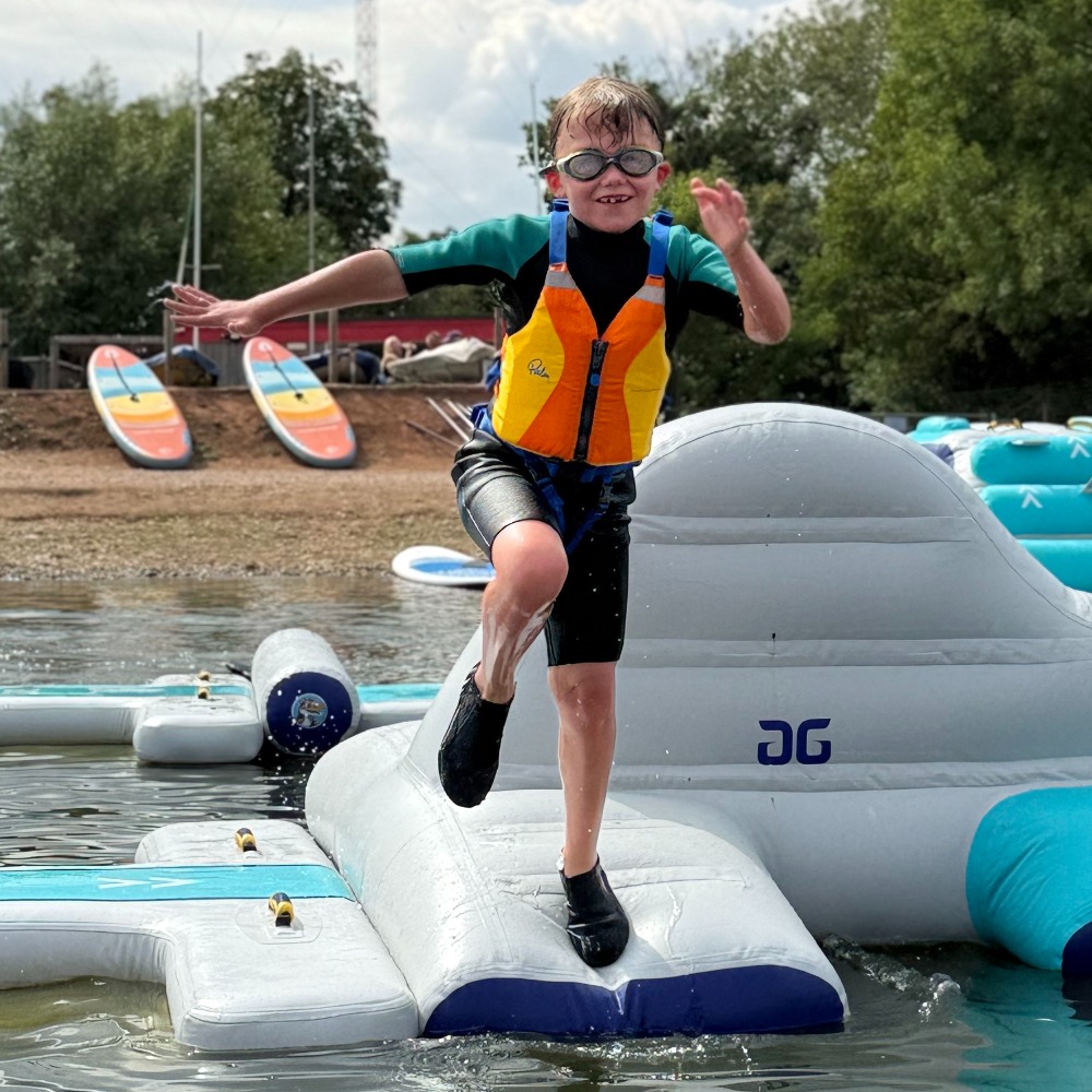 Europe’s First Aquaglide Splash Squad Junior Aqua Park | Safe Water Fun for Kids