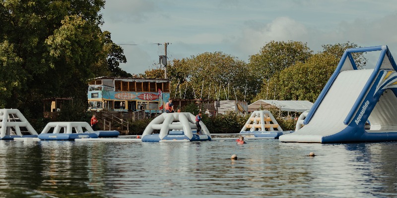 Aztec Adventure Aqua Park at Upton Warren in Worcestershire
