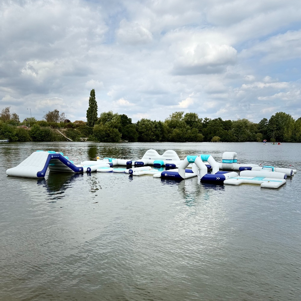 Europe’s First Aquaglide Splash Squad Junior Aqua Park | Safe Water Fun for Kids