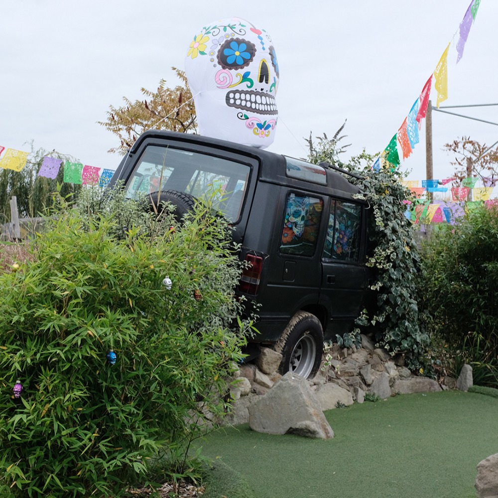 Aztec Adventure The Lost Valley: Day of the Dead Golf, Neon Heights Night Ropes & Festive Holiday Events