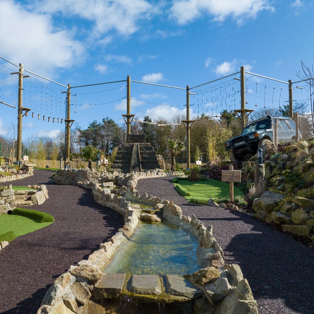 Aztec Adventure The Lost Valley: Day of the Dead Golf, Neon Heights Night Ropes & Festive Holiday Events