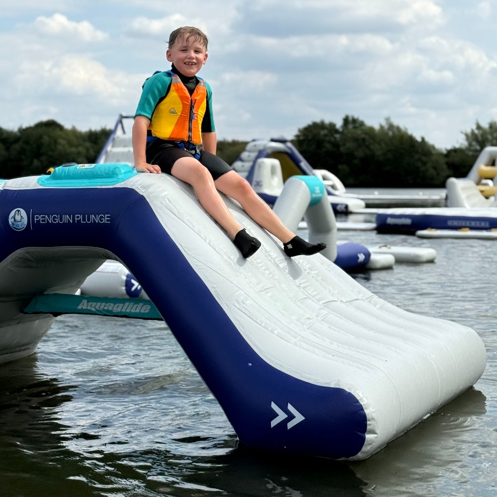 Europe’s First Aquaglide Splash Squad Junior Aqua Park | Safe Water Fun for Kids