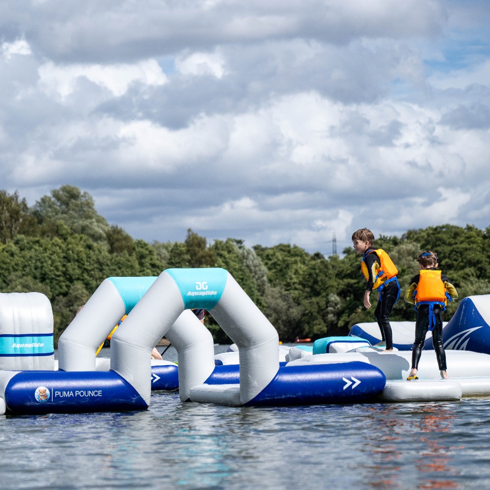 Europe’s First Aquaglide Splash Squad Junior Aqua Park | Safe Water Fun for Kids