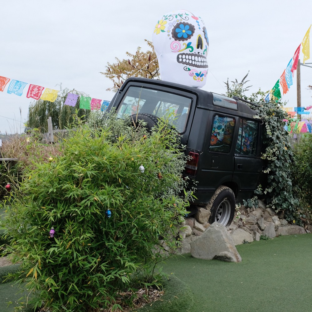 Day of the Dead Adventure Golf at Aztec Adventure The Lost Valley