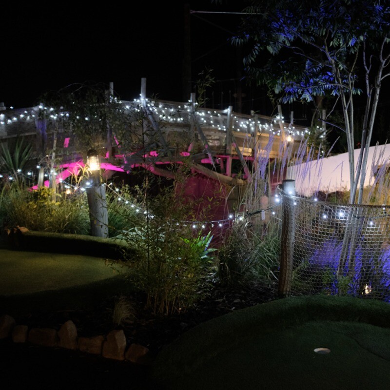 Glow Golf at Aztec Adventure The Lost Valley