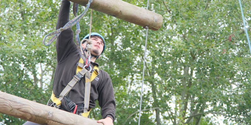 Ricoh UK Products Ltd Apprentices Kick Off with Team-Building Induction at Aztec Adventure