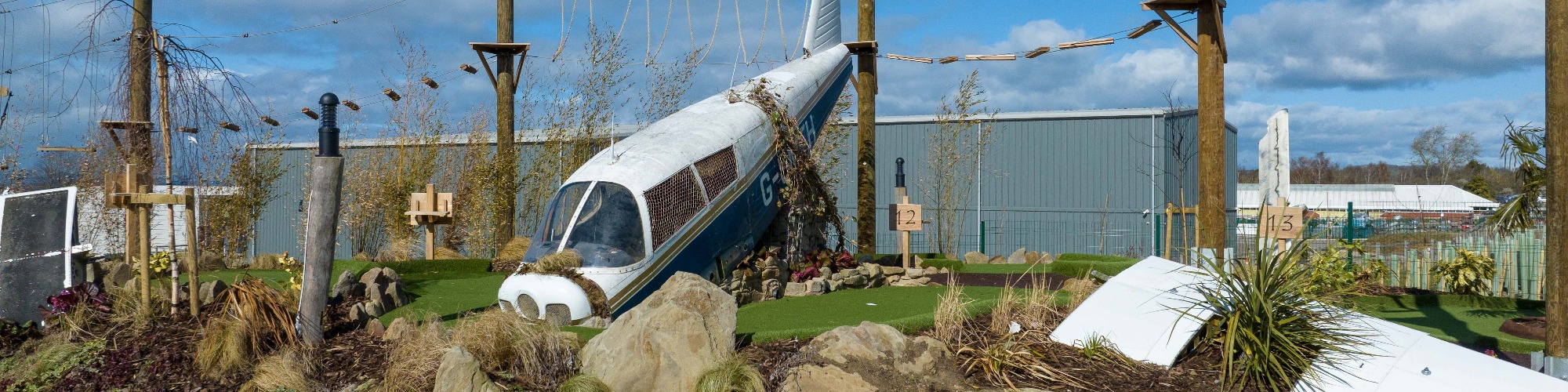 February Half Term Fun: £6 Adventure Golf and Fire Pit Treat at Aztec Adventure The Lost Valley