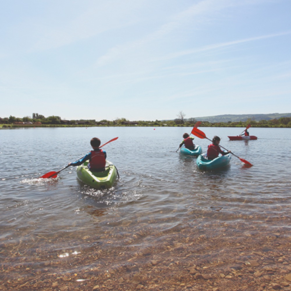 Single sit on top kayak hire at Aztec Adventure, Worcestershire