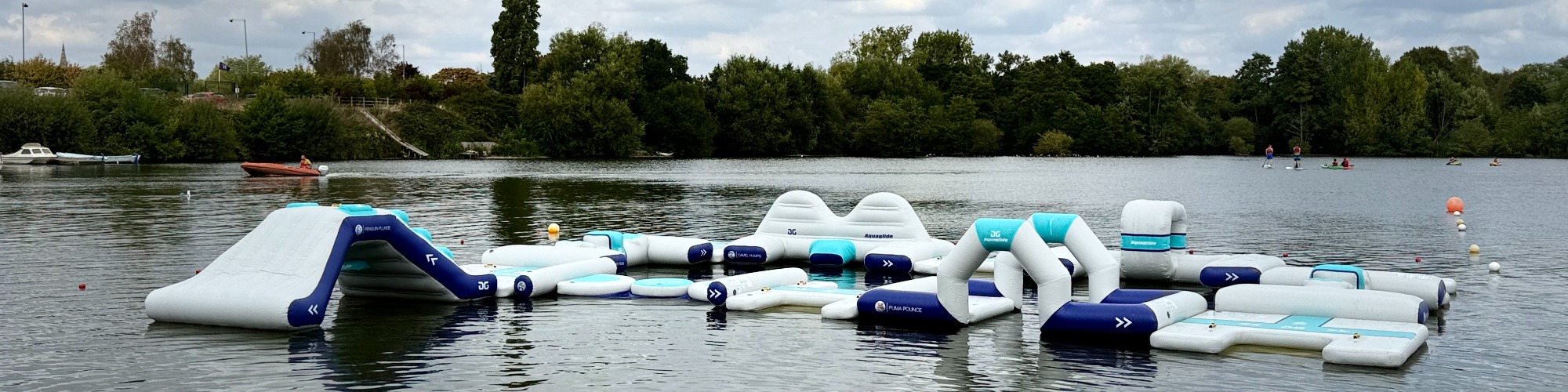 Europe’s First Aquaglide Splash Squad Junior Aqua Park | Safe Water Fun for Kids