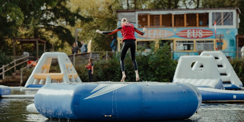 Aqua Park at Aztec Adventure Upton Warren