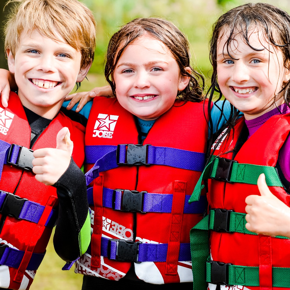 Kayaking and paddleboarding on a 20 acre spring-fed lake at Aztec Adventure