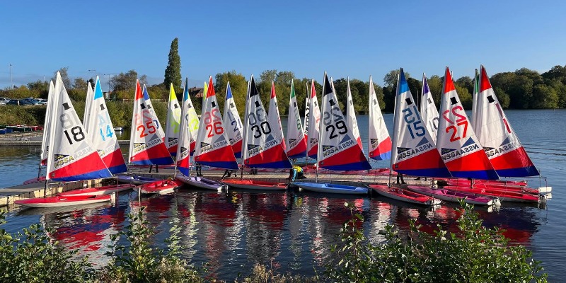 NSSA Single Handed Team Racing Championship at Aztec Adventure Upton Warren