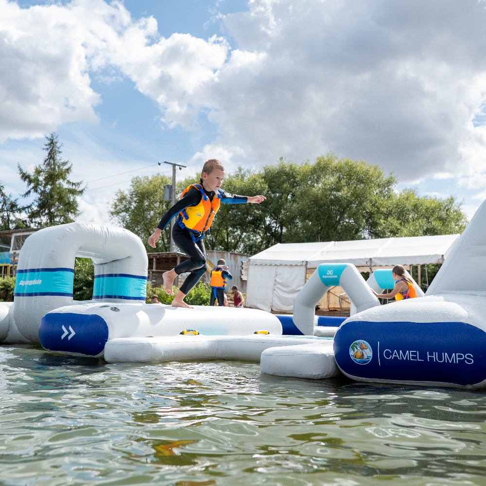 Splash Squad Aqua Park for Kids at Aztec Adventure – New Addition to Existing Aqua Park