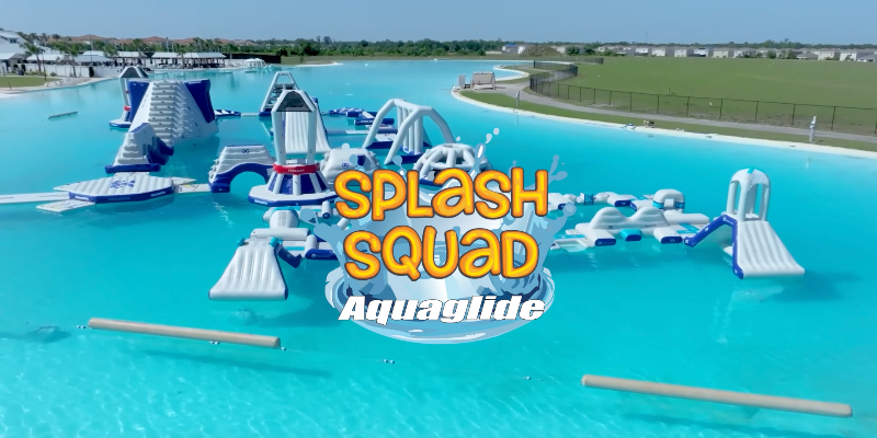 Europe’s first Splash Squad Aqua Park for Kids is coming to Aztec Adventure!