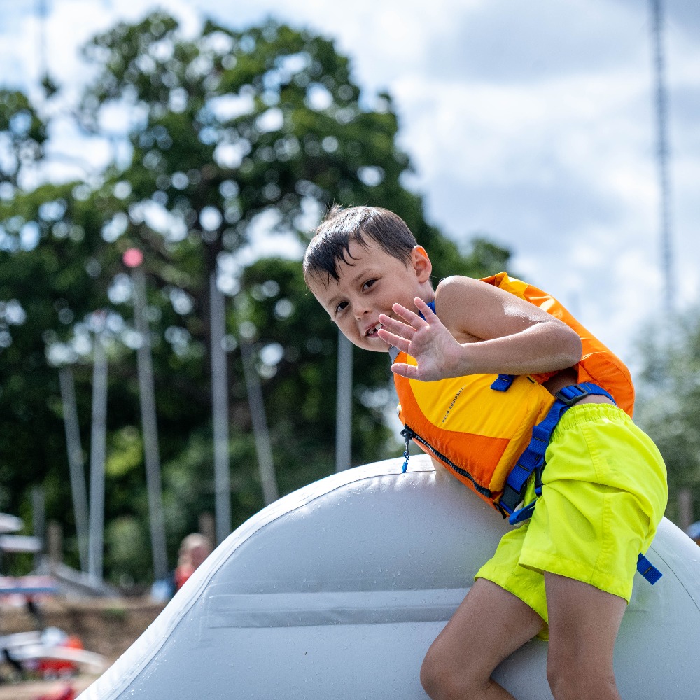 Europe’s First Aquaglide Splash Squad Junior Aqua Park | Safe Water Fun for Kids