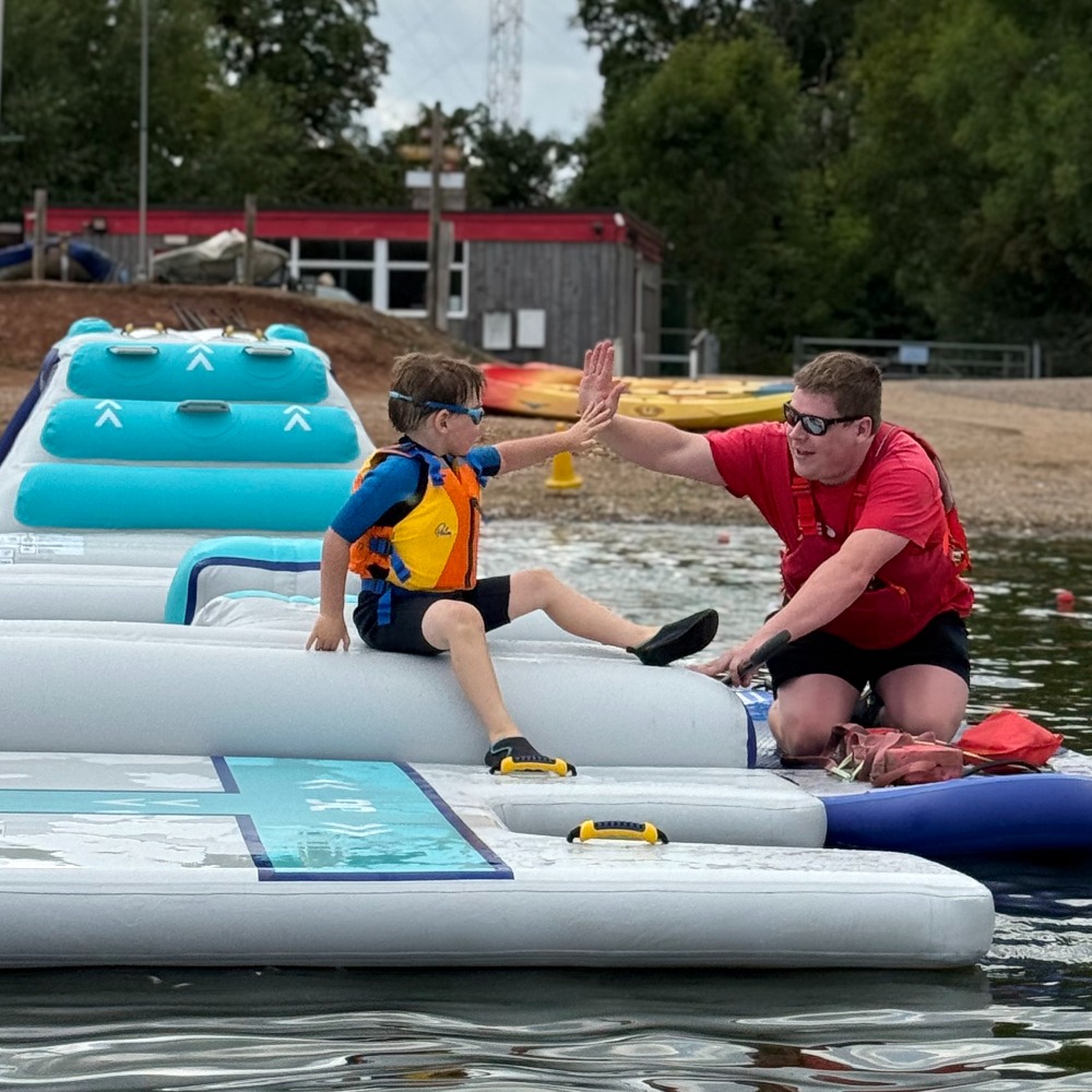 Europe’s First Aquaglide Splash Squad Junior Aqua Park | Safe Water Fun for Kids